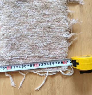 Jarapa, alfombra 1,28x70 cm