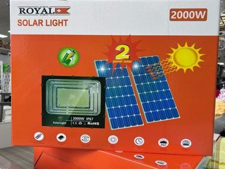 ROYAL+ Faro Solare LED 2000W IP67