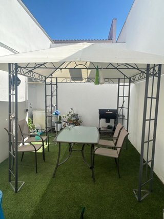 Conjunto de jardín mesa y sillas