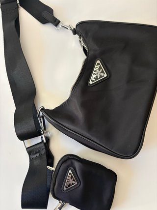 Borsa Prada Nera con Portafoglio