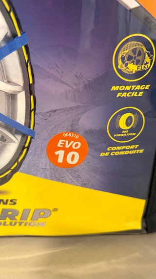 Cadenas Nieve Michelin Evo 10 235/45R18 245/40R18