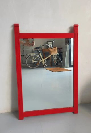 Espejo Vintage de madera .