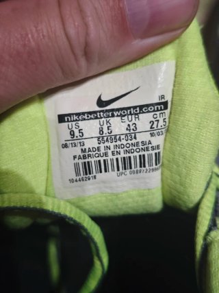 Nike Revolution 2 gris y verde