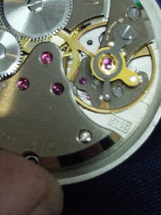 Orologio Zenith Pilot Anni '50 Oro Marrone