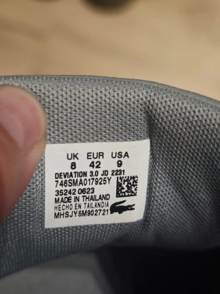 Zapatillas Lacoste Grises