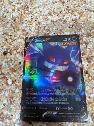 Carta Pokémon Gengar V