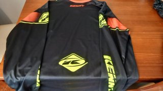 Camiseta Maillot Kenny Racing Naranja Negra