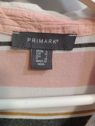 Camisa de rayas Primark Talla S