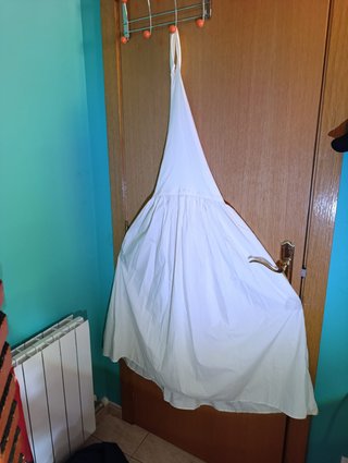 Vestido blanco largo/midi