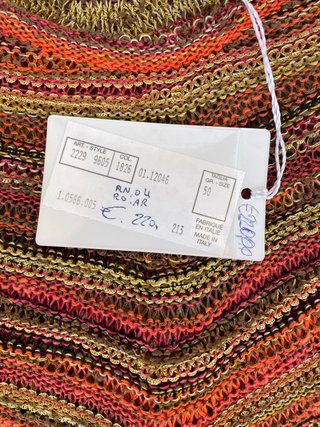 Completo Vintage GEA Maglia Chevron e Gonna
