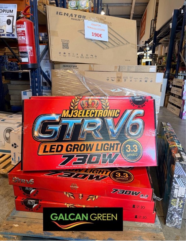 Foco LED 720W ELUXE  Galcan Green 667433427