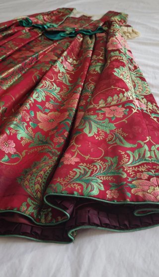 Traje regional alicantina adulto rojo