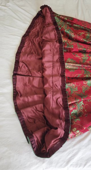 Traje regional alicantina adulto rojo