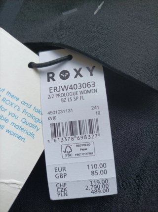 Neopreno Roxy 2/2mm Mujer