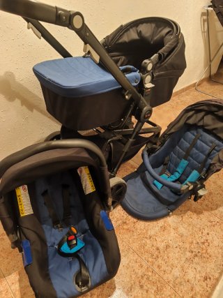 Carro Bebé 3 Piezas.