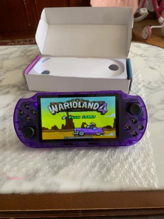 Consola Portátil Morada Super Mario Bros.
