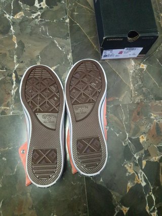 Zapatillas Converse Altas Talla 44 Nuevas. Salmon