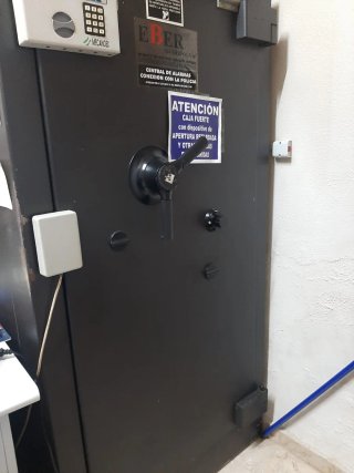 Caja Fuerte Joyería Negra