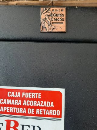 Caja Fuerte Joyería Negra