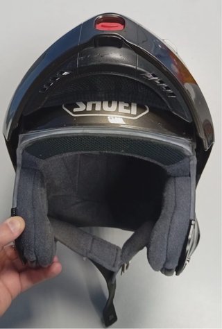 Funda y Casco Moto SHOEI