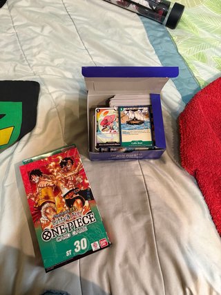 Lote de cartas One Piece Luffy & Ace ST30
