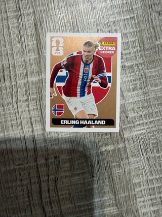Cromos Panini Haaland Mundial 2026 Extra