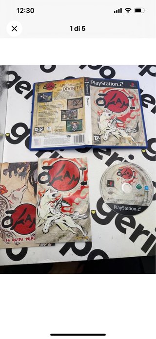 Okami PS2 - Gioco e Manuale