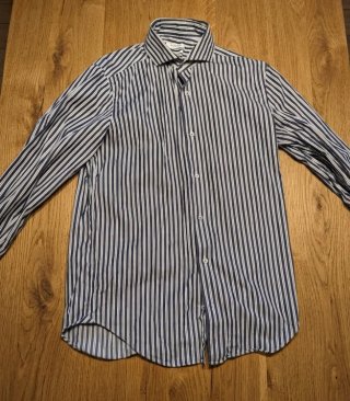 Camicia uomo 100% cotone Gutteridge taglia 39 (M)