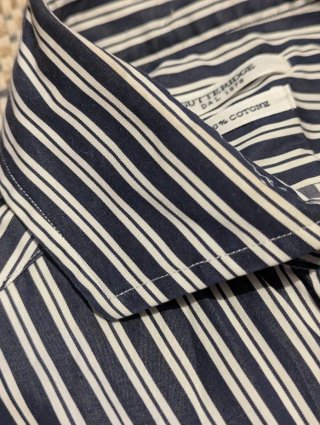 Camicia uomo 100% cotone Gutteridge taglia 39 (M)