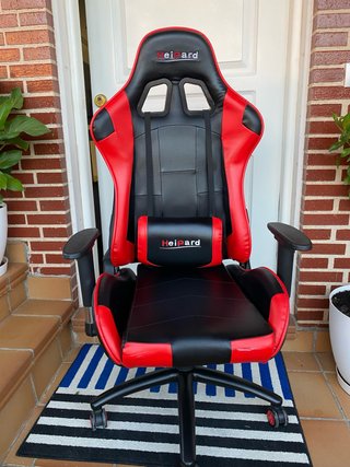 Silla Gamer Heipard Negra y Roja