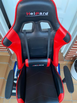 Silla Gamer Heipard Negra y Roja