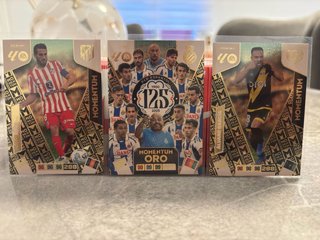 Pack 3 Cartas Fútbol Panini Momentum