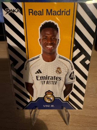 Tarjeta Daka Real Madrid Vinicius Jr.