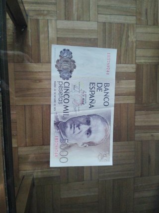 Lote 6 Billetes Españoles Pesetas
