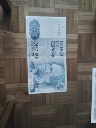 Lote 6 Billetes Españoles Pesetas
