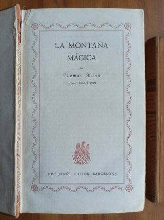 Libri di T. Mann e L. Zilahy