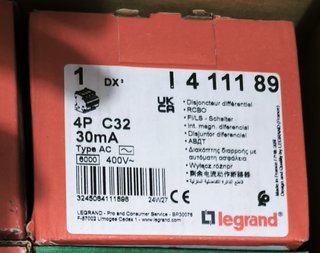 Magnetotérmico/Diferencial Legrand 411189
