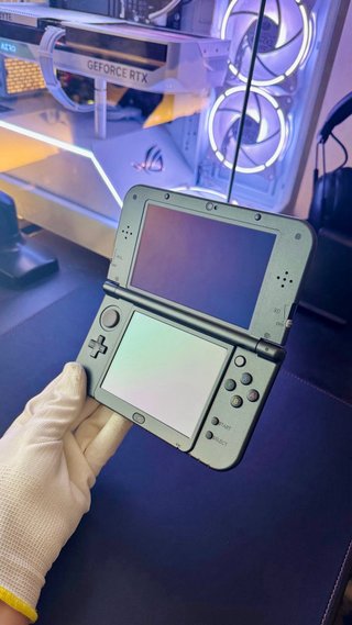 +200 Giochi IPS New Nintendo 3DS XL Nero Completo