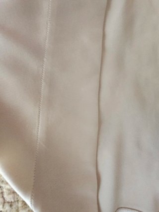 Vestido largo beige para ocasión especial