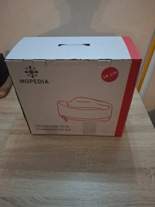 Asiento elevador para inodoro 14 cm