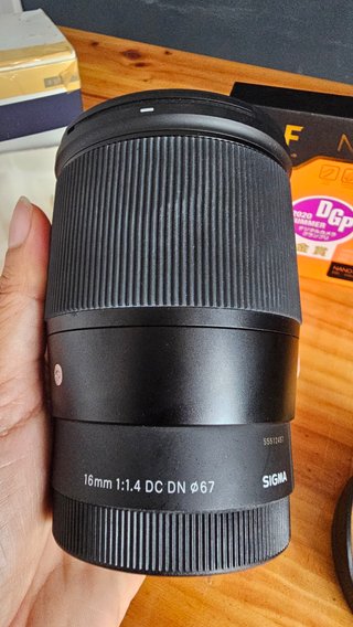 Sigma 16mm F1.4 DC DN Contemporary Montura Sony E