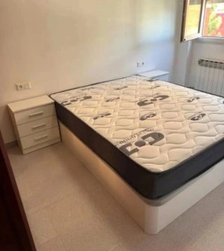 Canapés abatible madera con Colchónes
