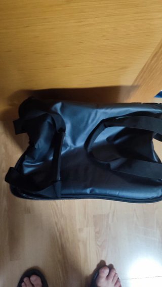Mochila reparto Deliveroo negra