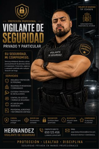 Vigilante de seguridad