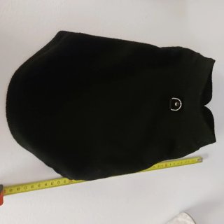 Cappottino cane taglia L nero
