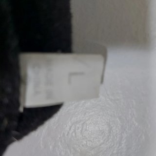 Cappottino cane taglia L nero