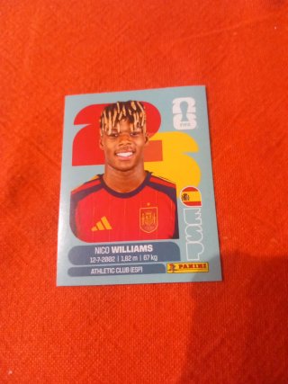 Cromo Nico Williams Athletic Club (ESP)