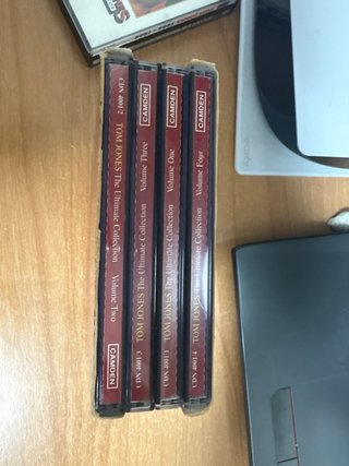 Lote 4 Packs de CDs (Tom Jones Coleccionista, Dúo