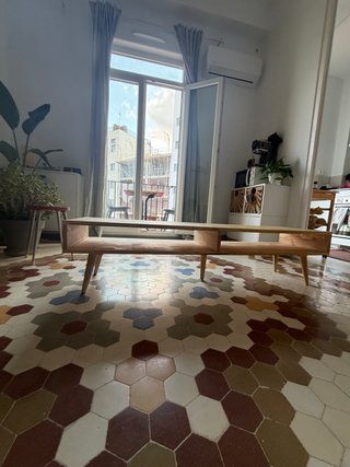 Mueble TV Madera Natural