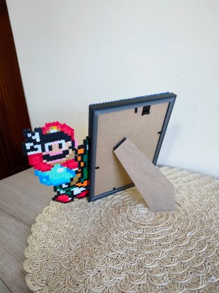 Marco de Fotos Super Mario Pixel Art